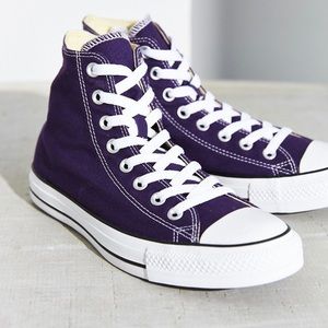 Purple high tops